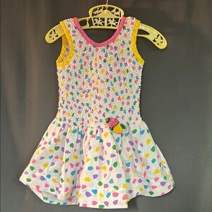 ‘90s polka dot summer dress approx size 3